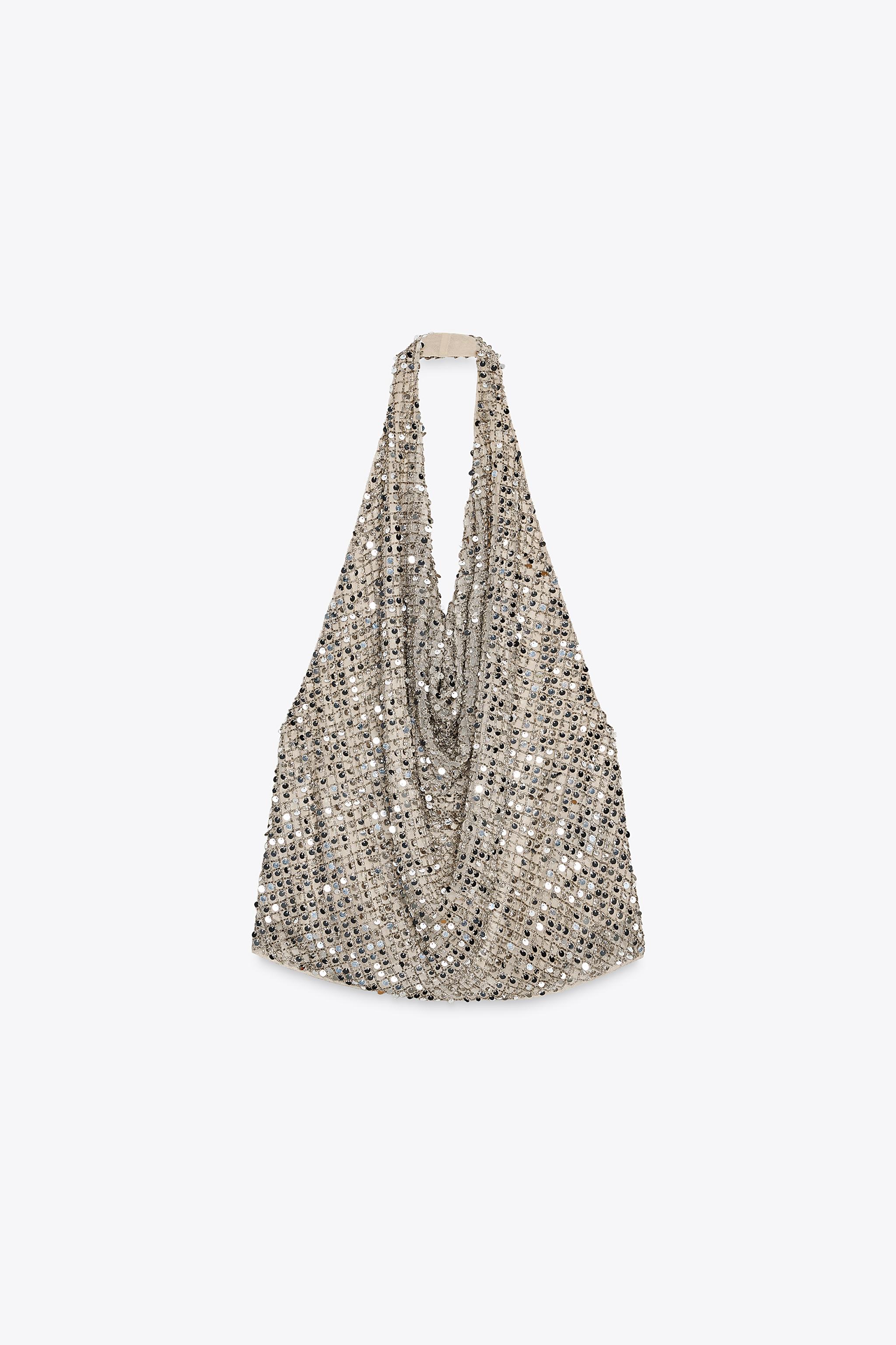 ZW COLLECTION SEQUIN HALTER TOP